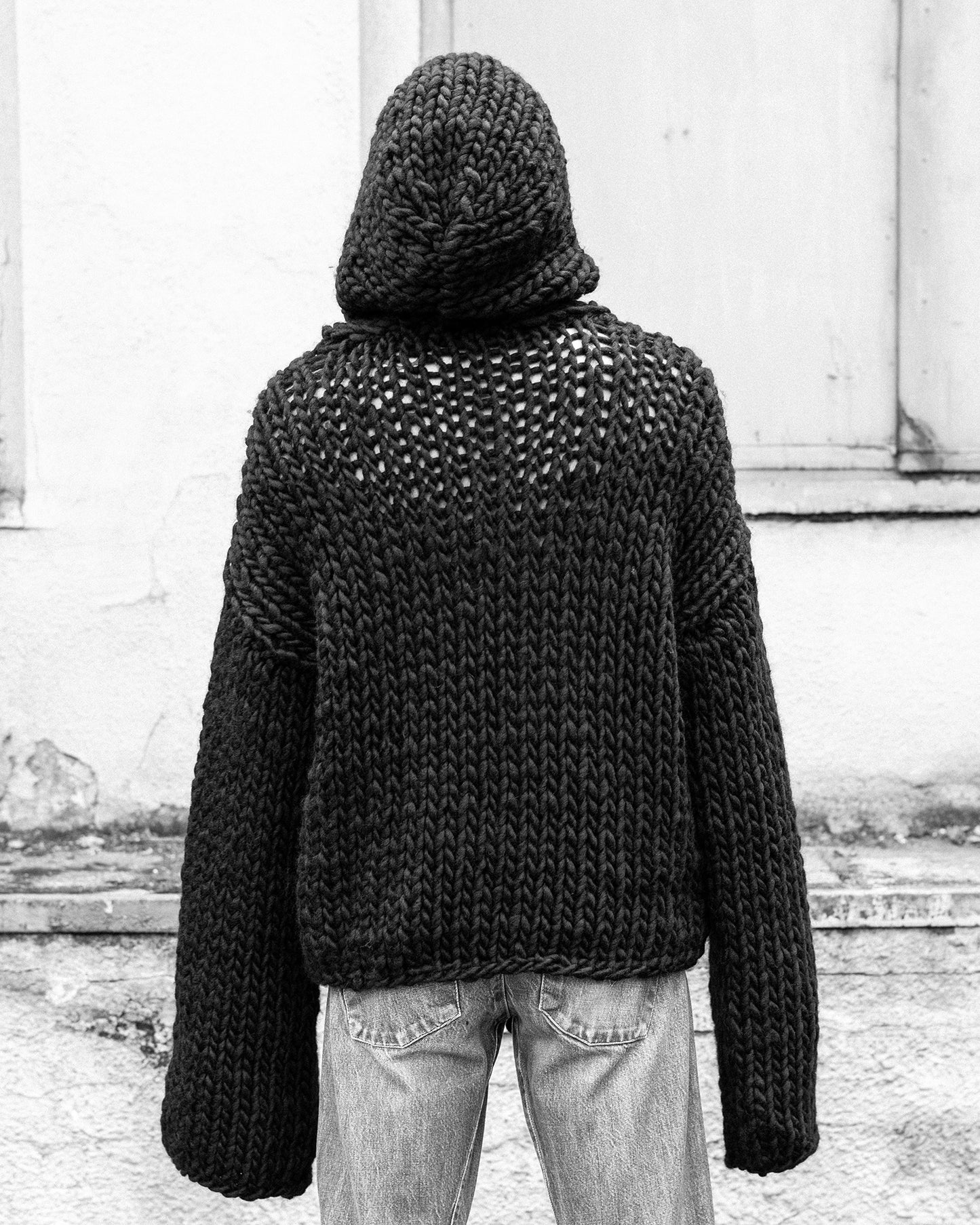 Oversize Wool Hoodie