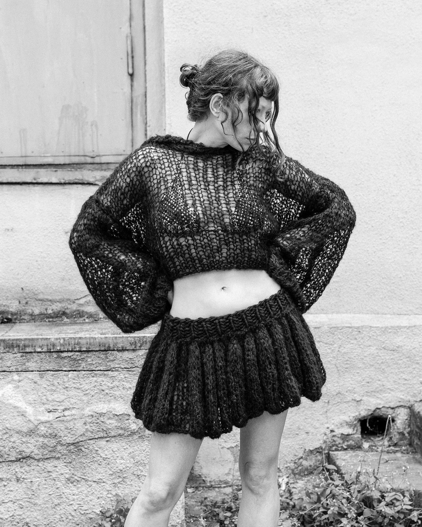 Ballerina Mohair Hoodie