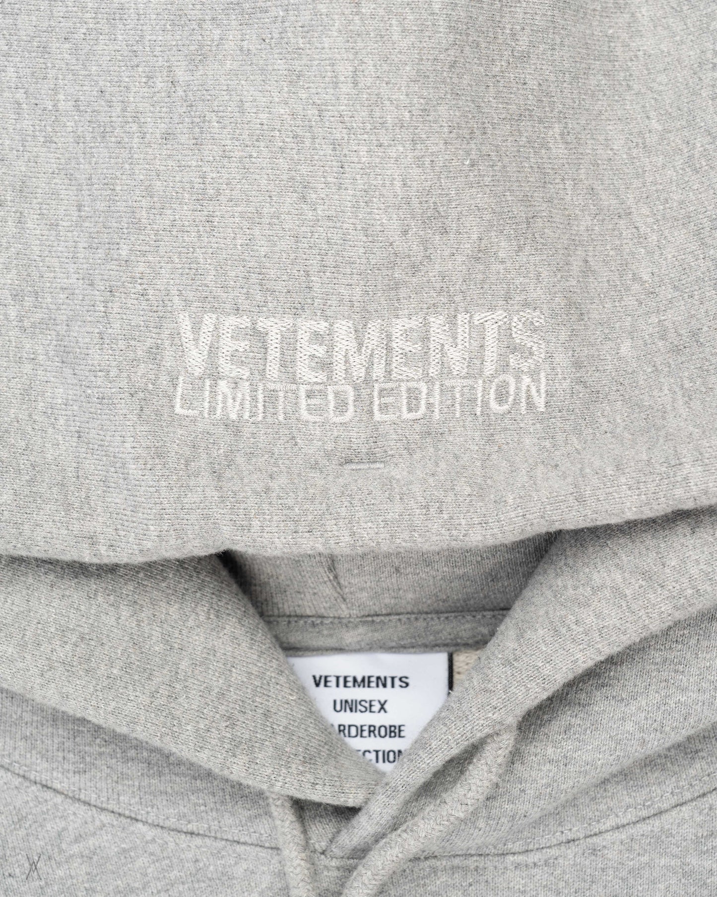 Deconstructed Logo Hoodie