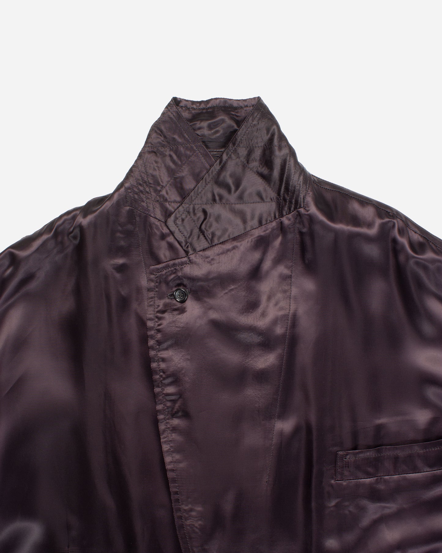 Back Logo Silk Coat (AW21)