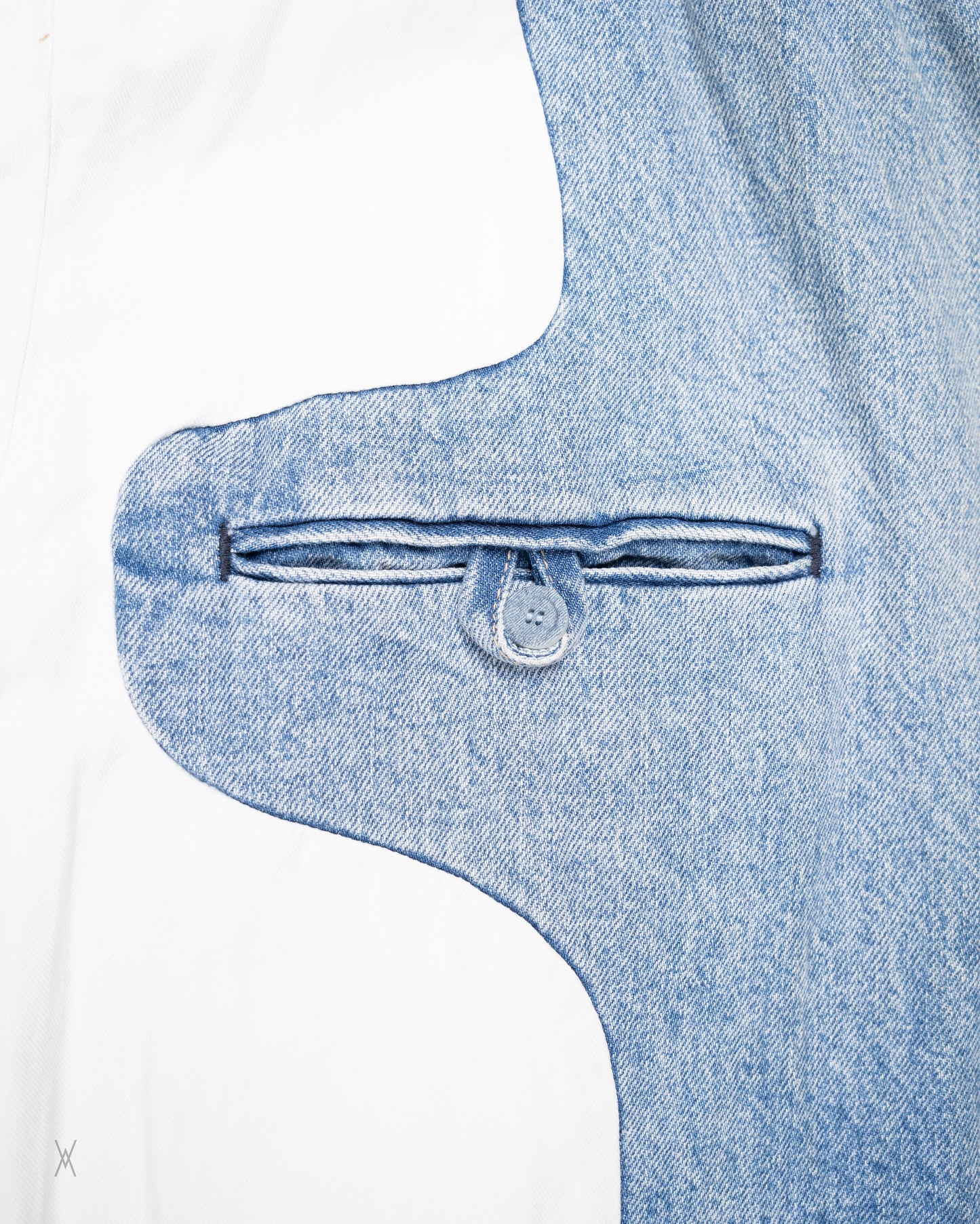 Denim Boxy Long Coat