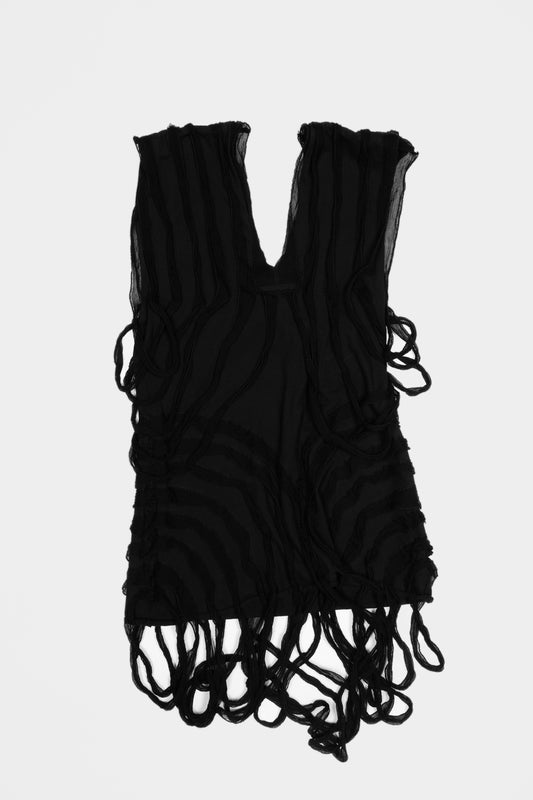 Jean Paul Gaultier Iconic Striped Body Shape Tunic