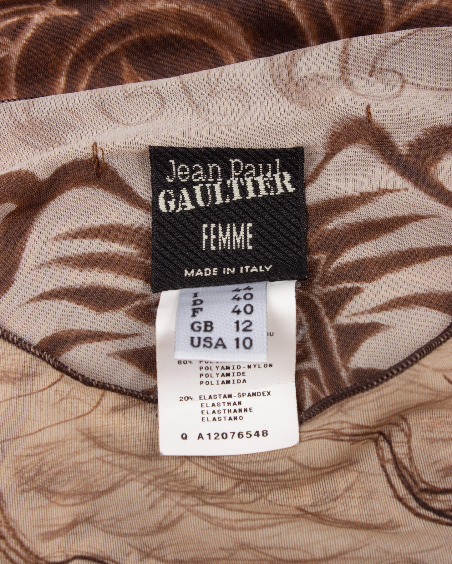 Asian Dragon Print Top