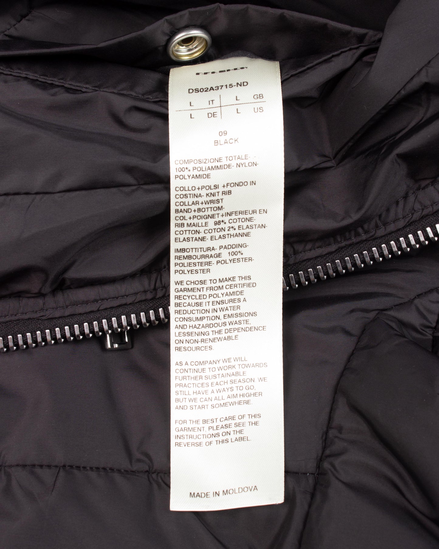 Padded Shoulders Bomber Jacket