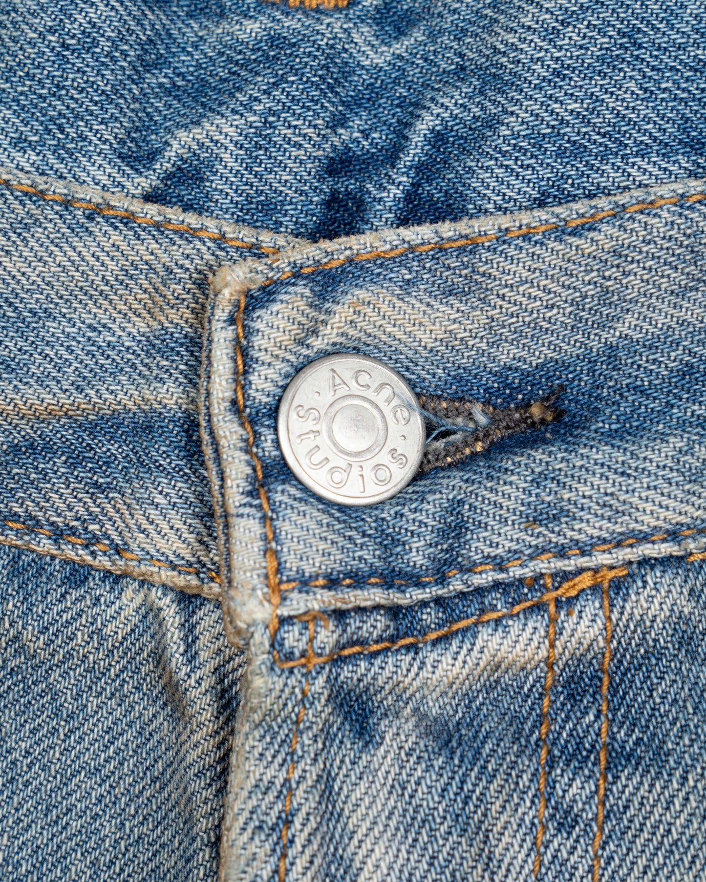 Acne Studios Super Baggy Denim Mud Wash Penicillin