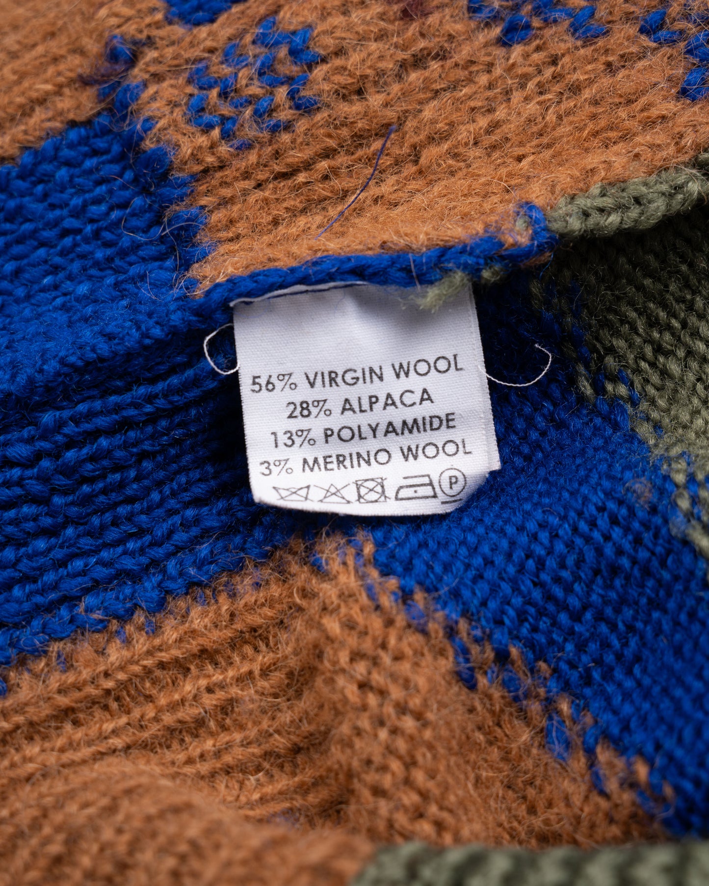 Dries van Noten flower pattern knit