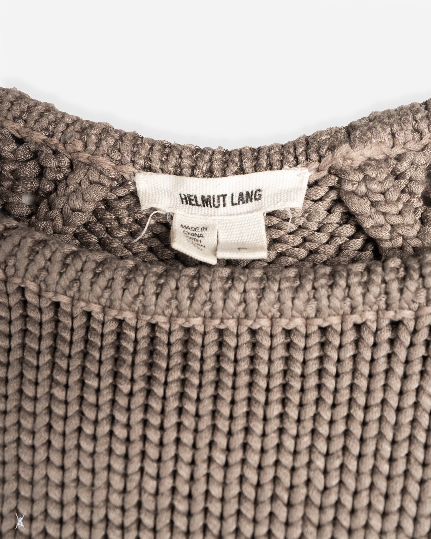 Chunky knit sweater