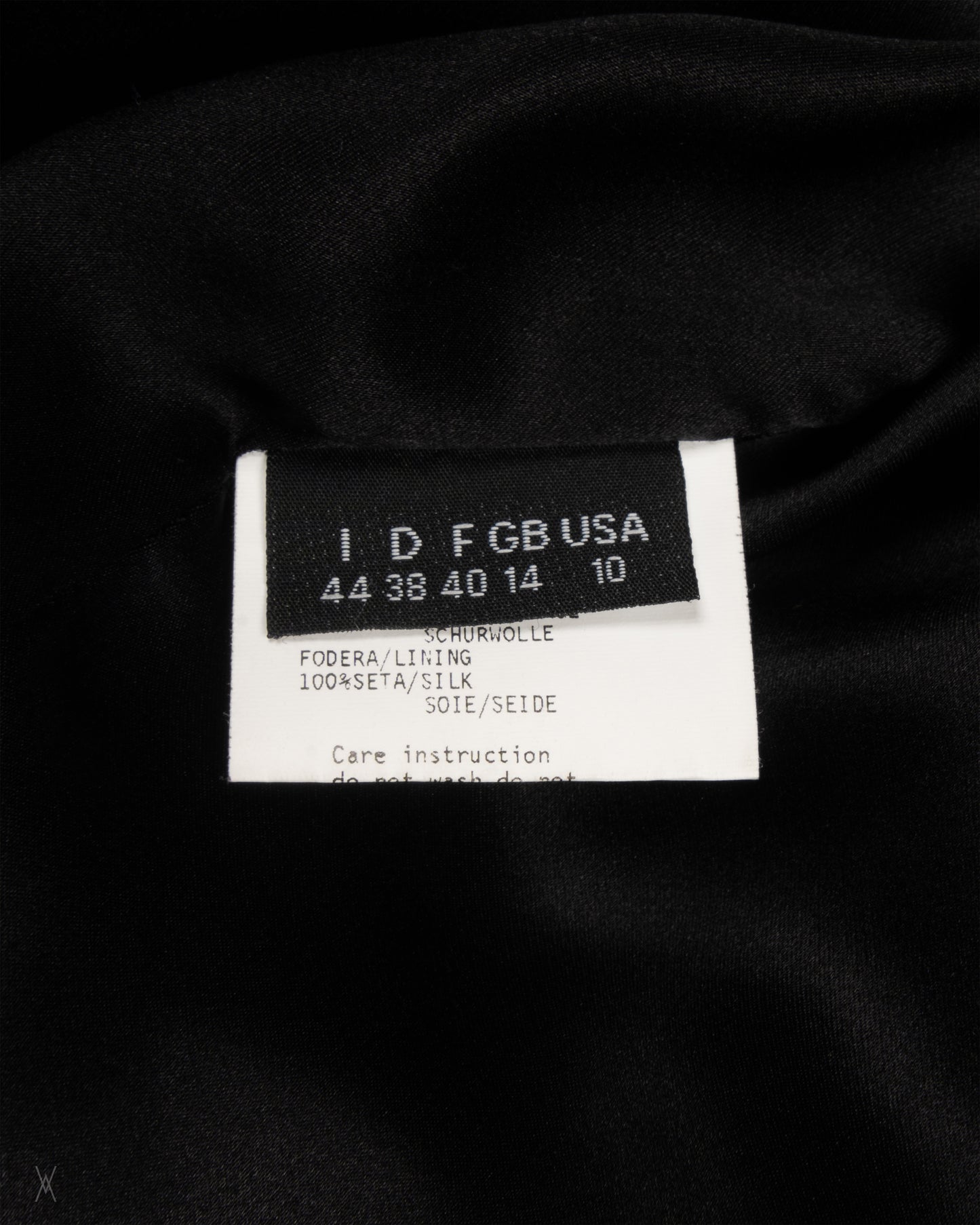 Structured wool coat