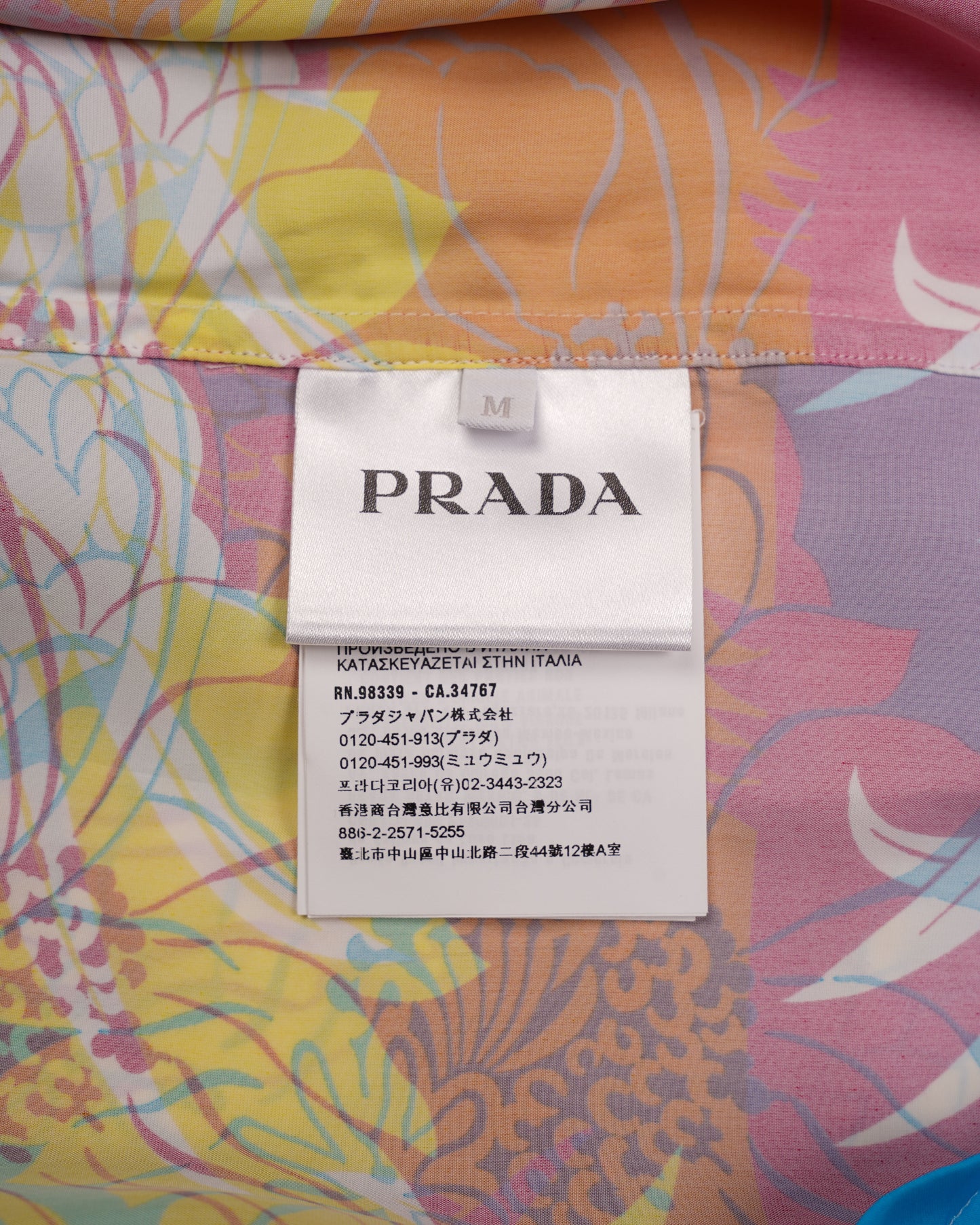 AW18 Dhalia Print Shirt