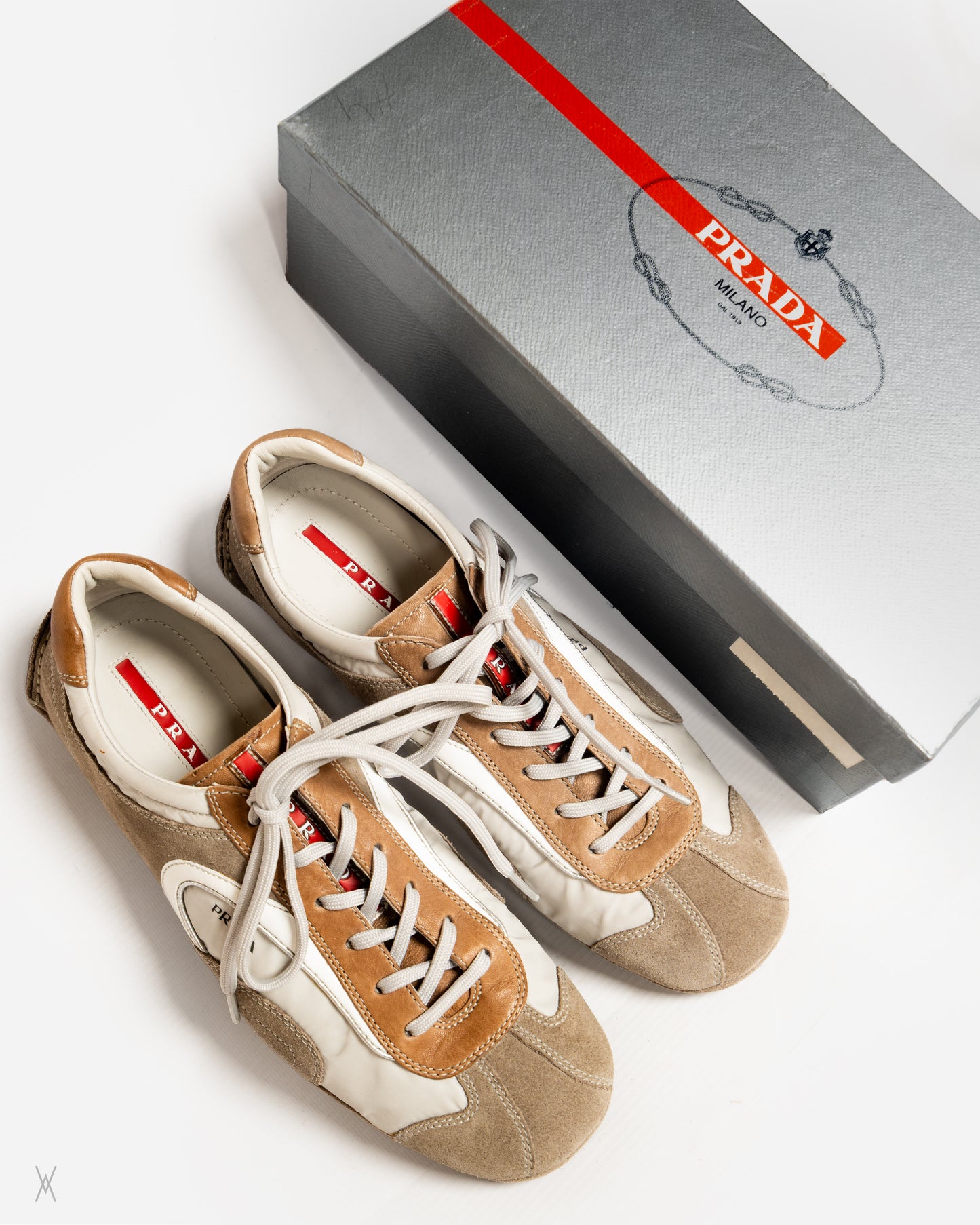 Nylon Active + Scamosciato Sneakers