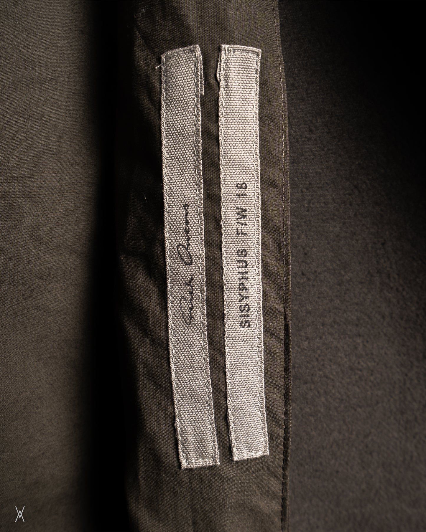 FW18 “Sisyphus” Funnel-Neck Coat