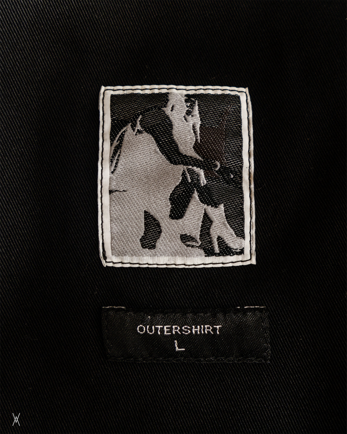 Rick Owens DRKSHDW Outershirt Black Jacket / (L)