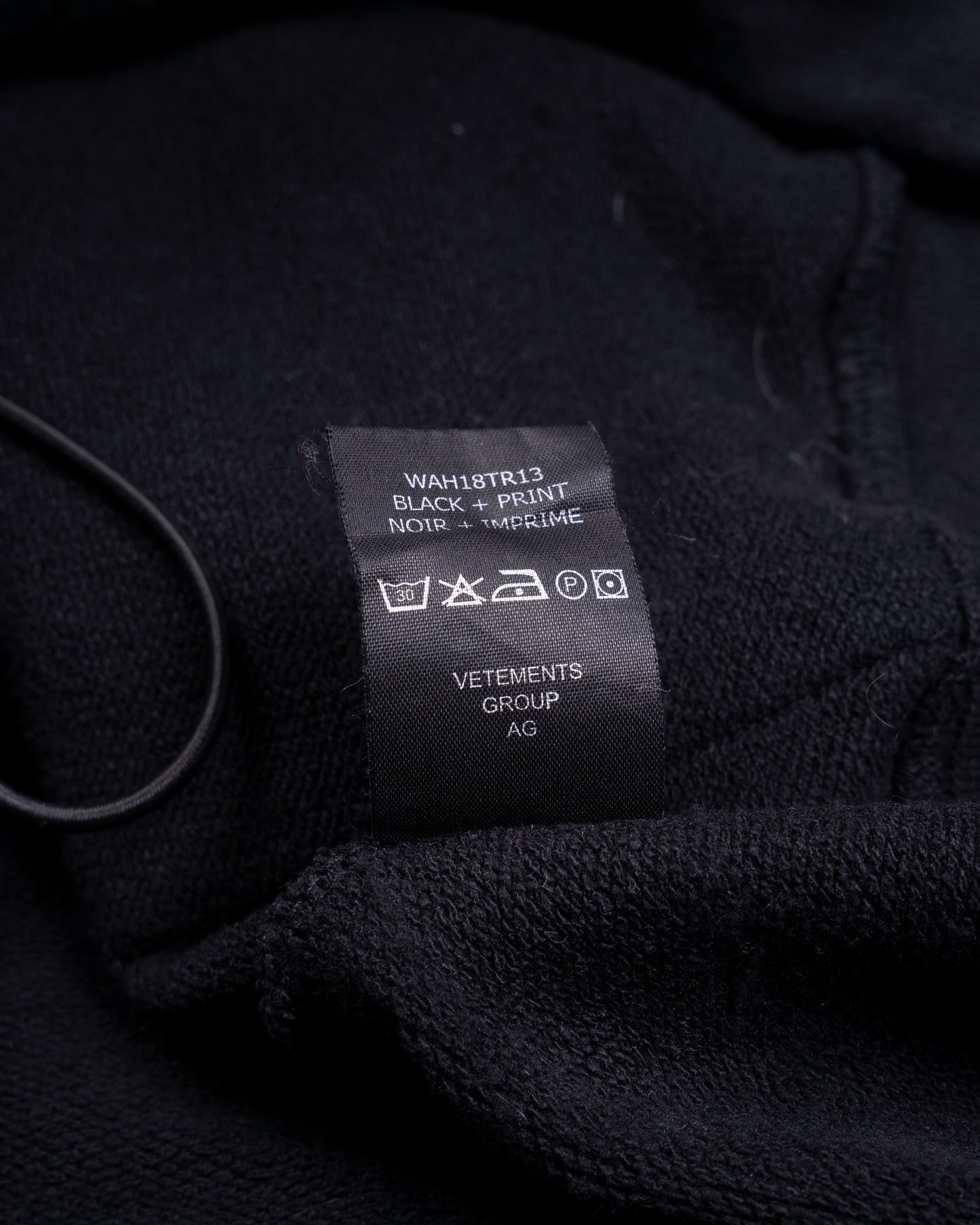 Vetements Metal Tour Logo Hoodie