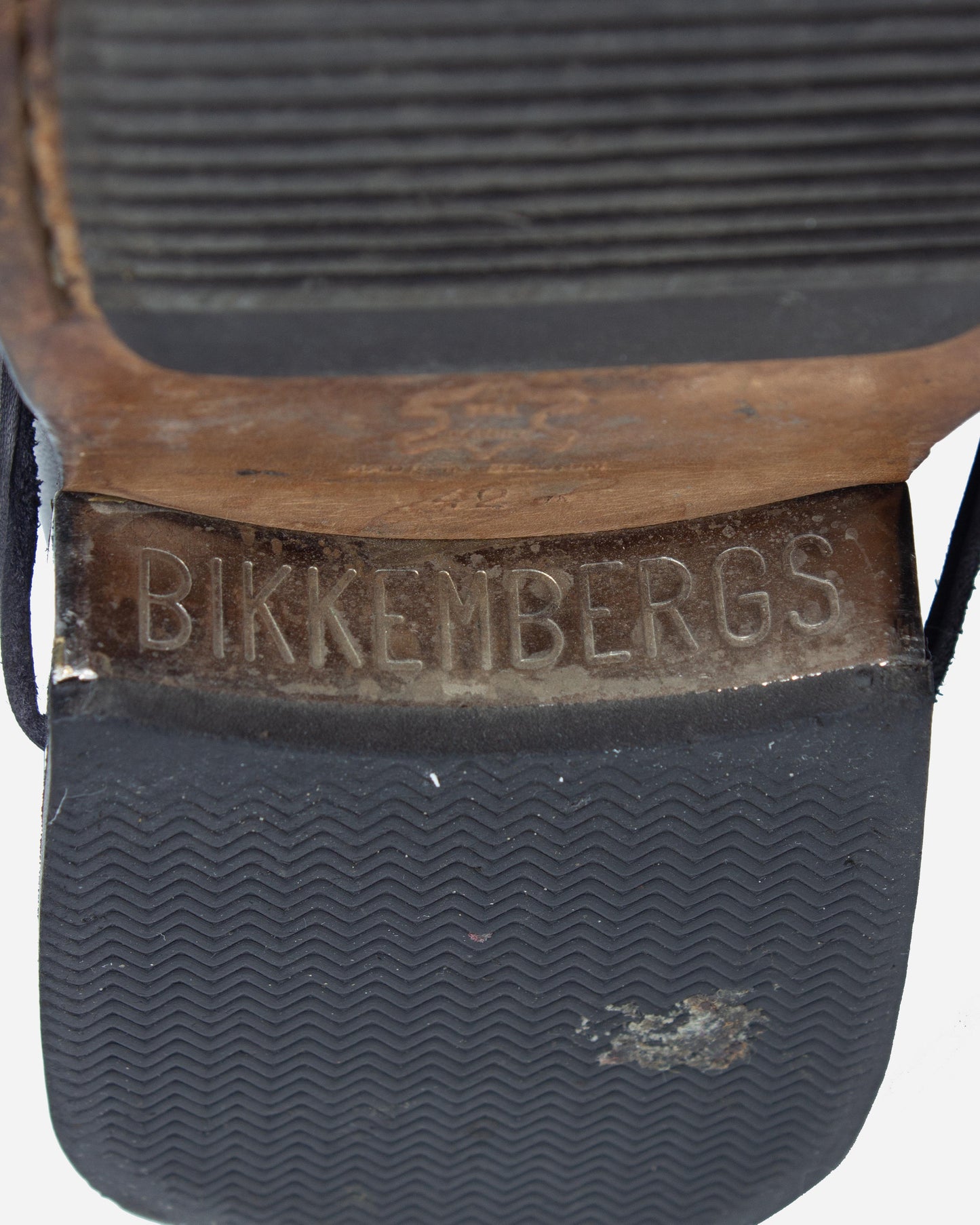 Metal Heel Leather Boots