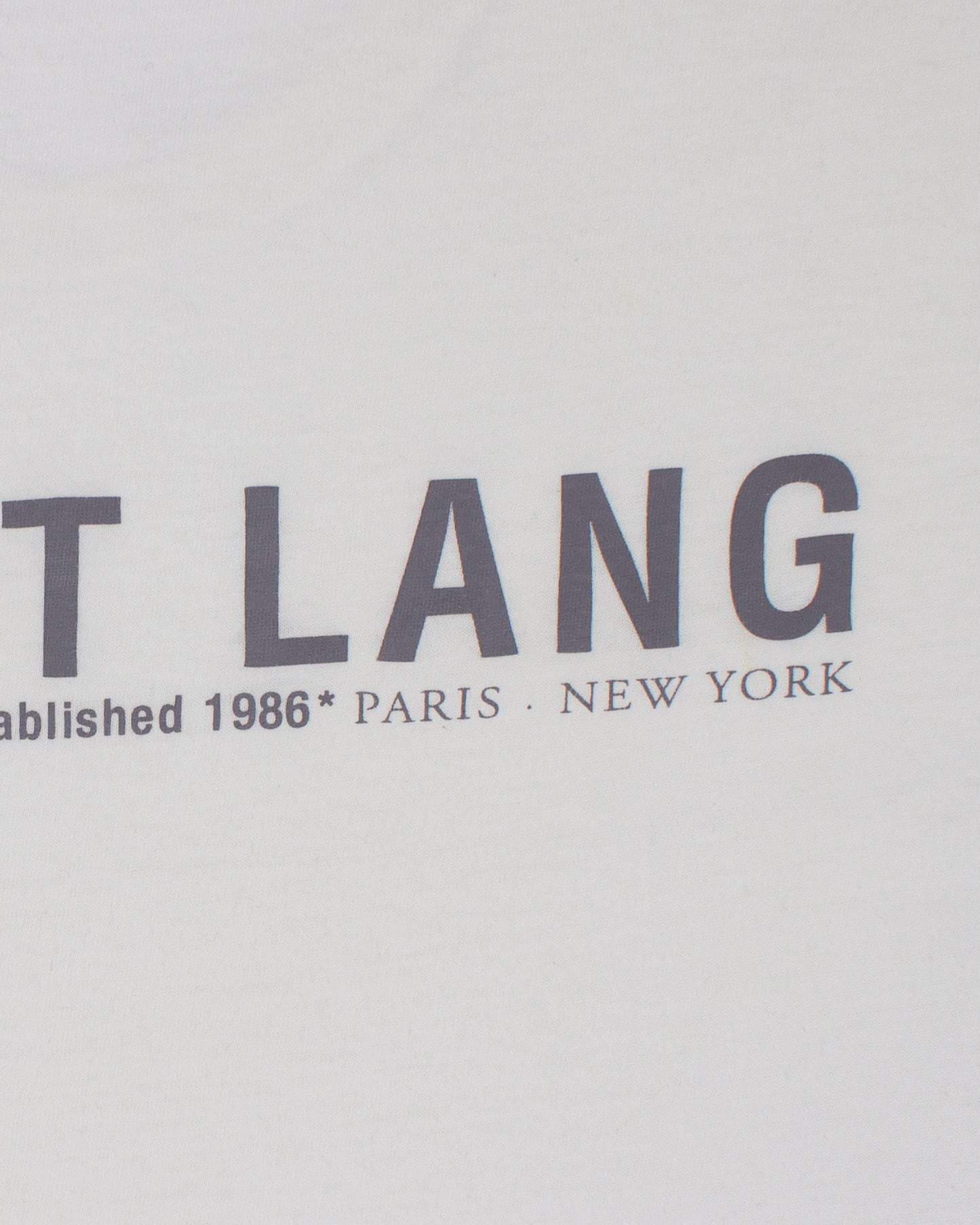 Backprint T-shirt (SS02)