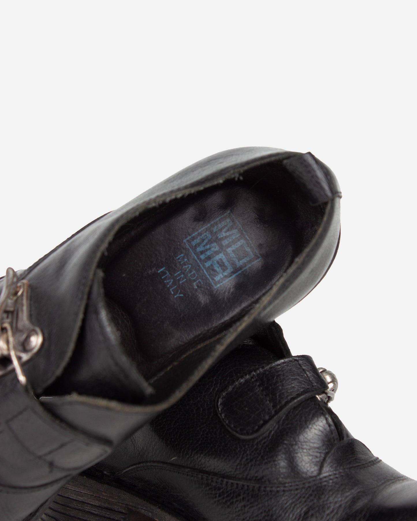 MOMA leather derbies