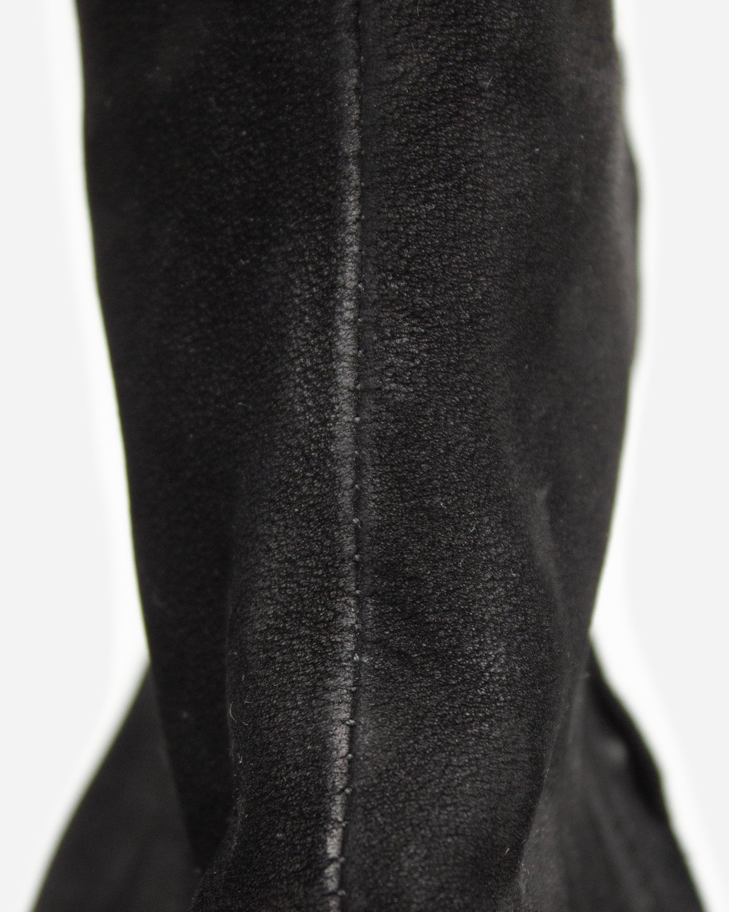 Waxed Velour & Nubuck Booties