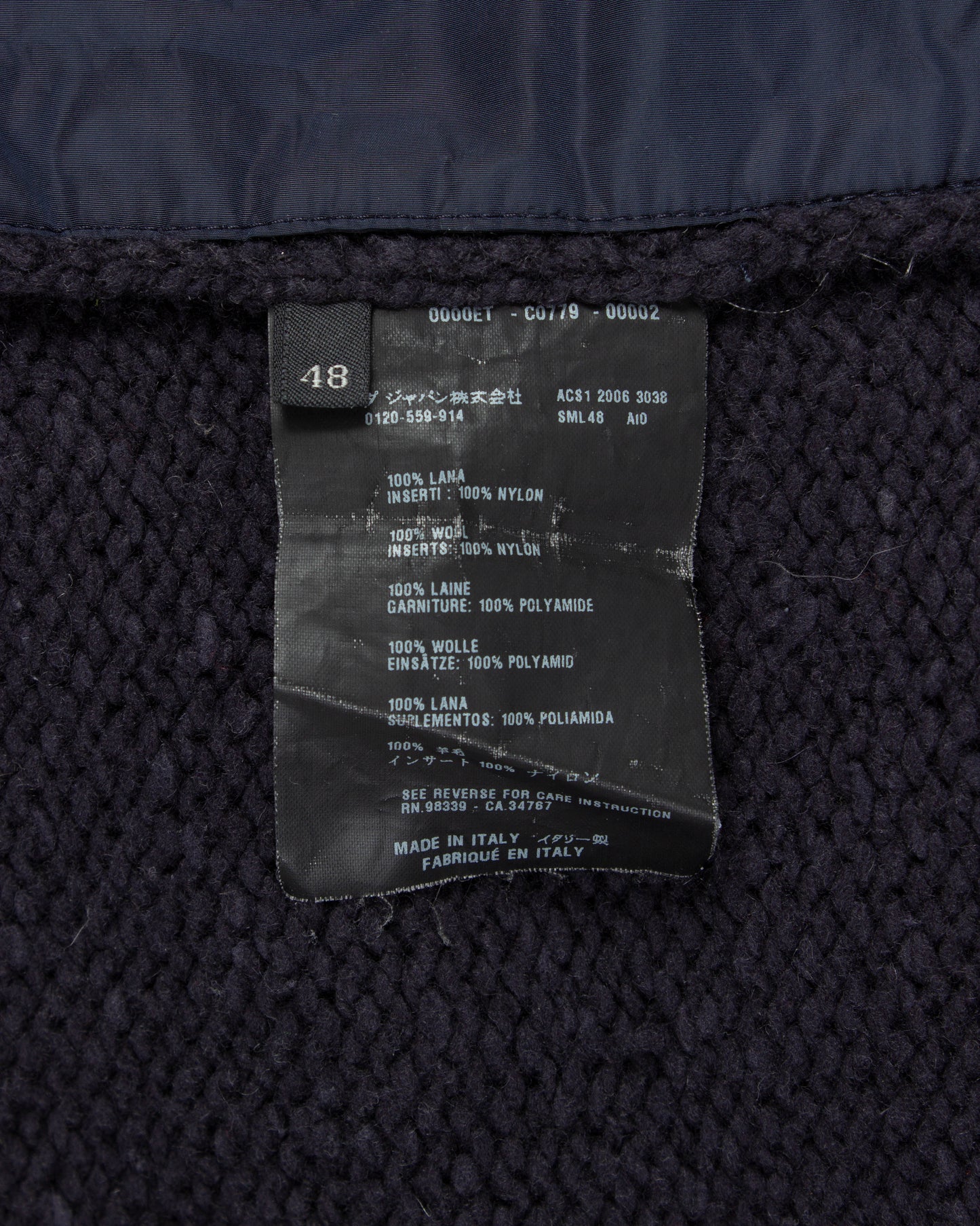 Wool & Nylon Turtleneck