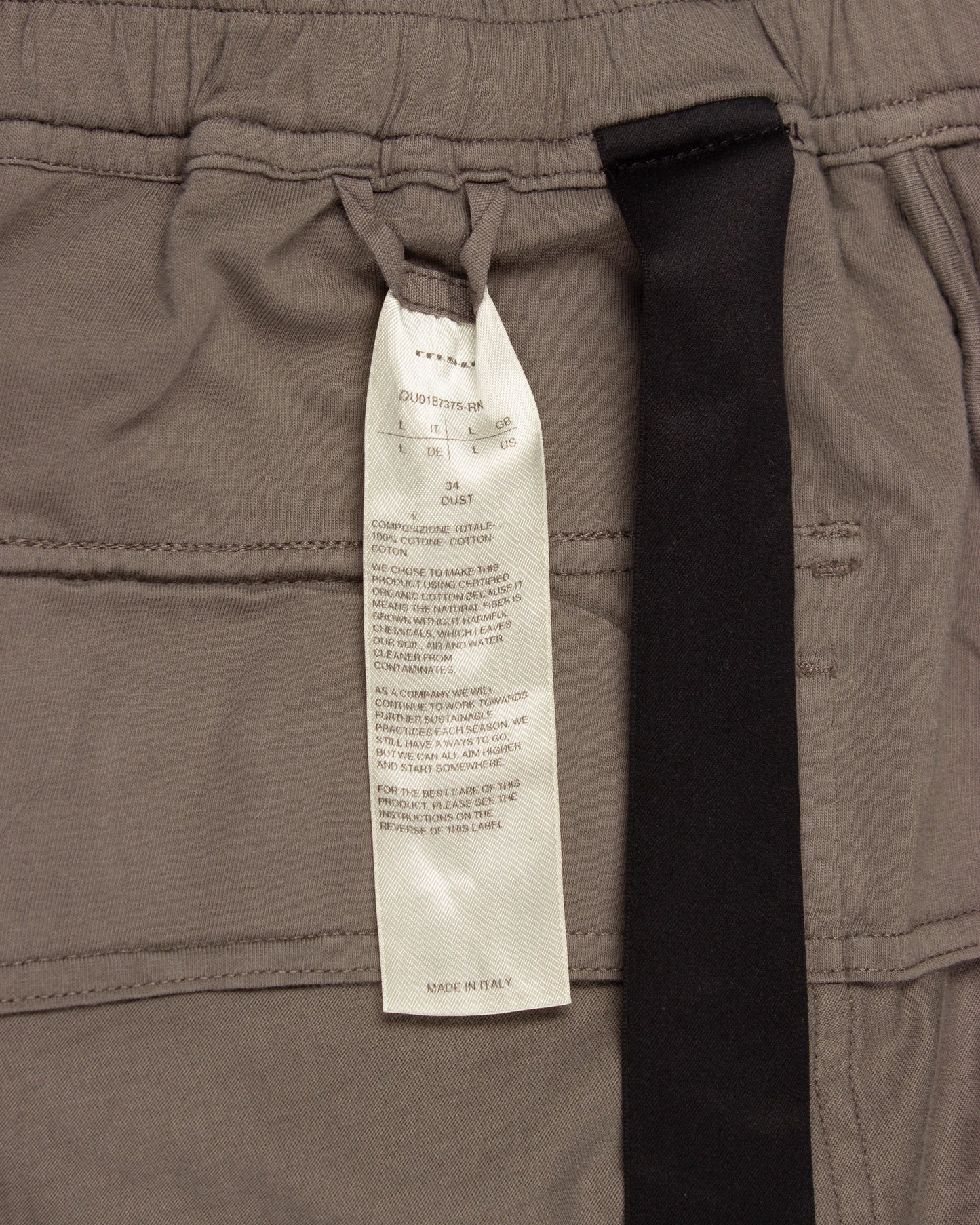 Cargo Cropped Drawstring Pants