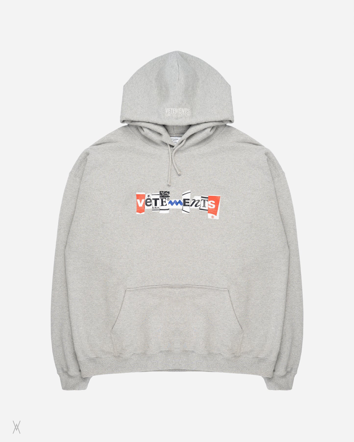 Deconstructed Logo Hoodie