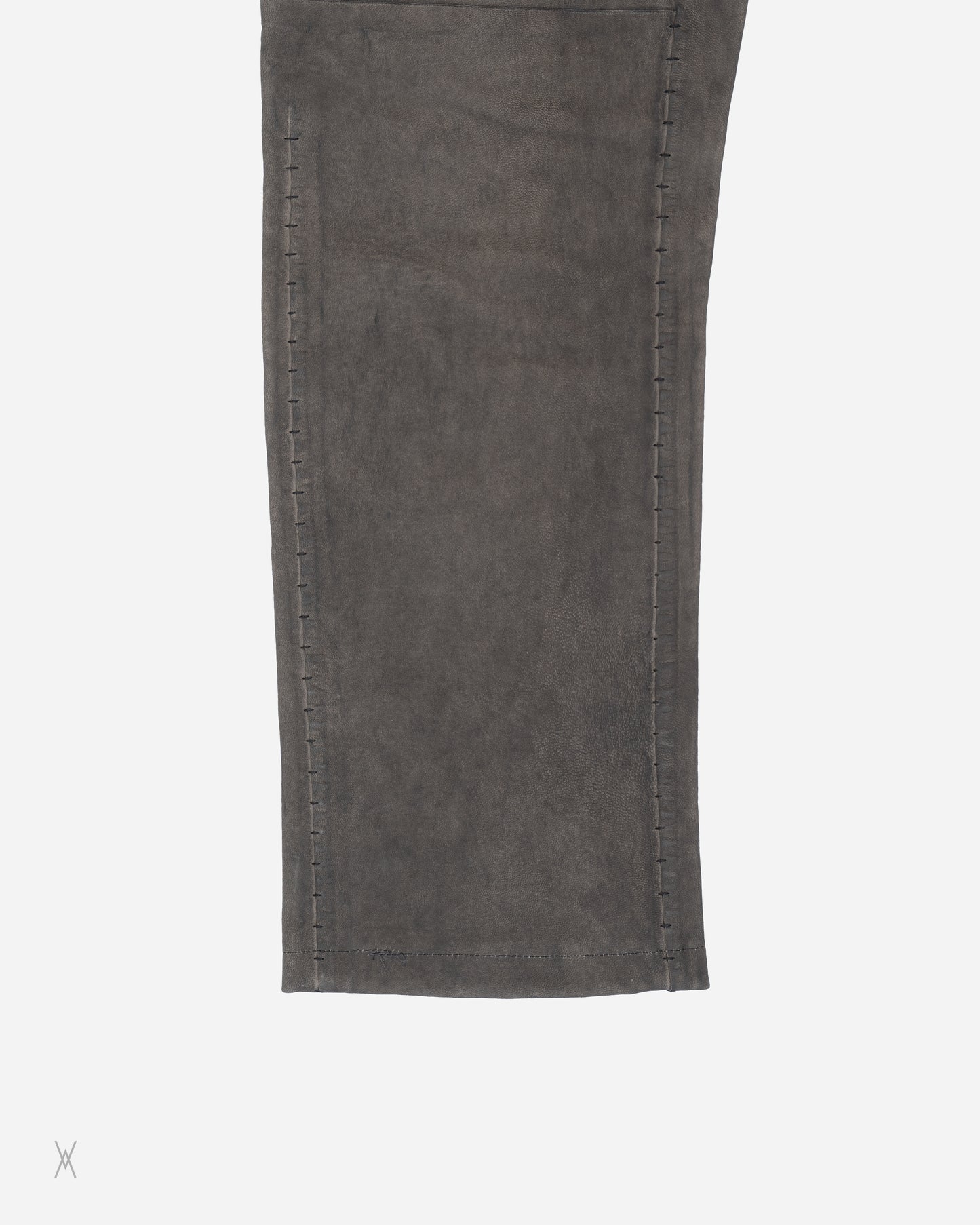 Leather Scarstitch Trousers