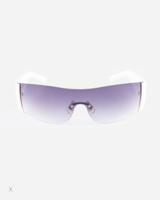 MIU MIU logo shield sunglasses