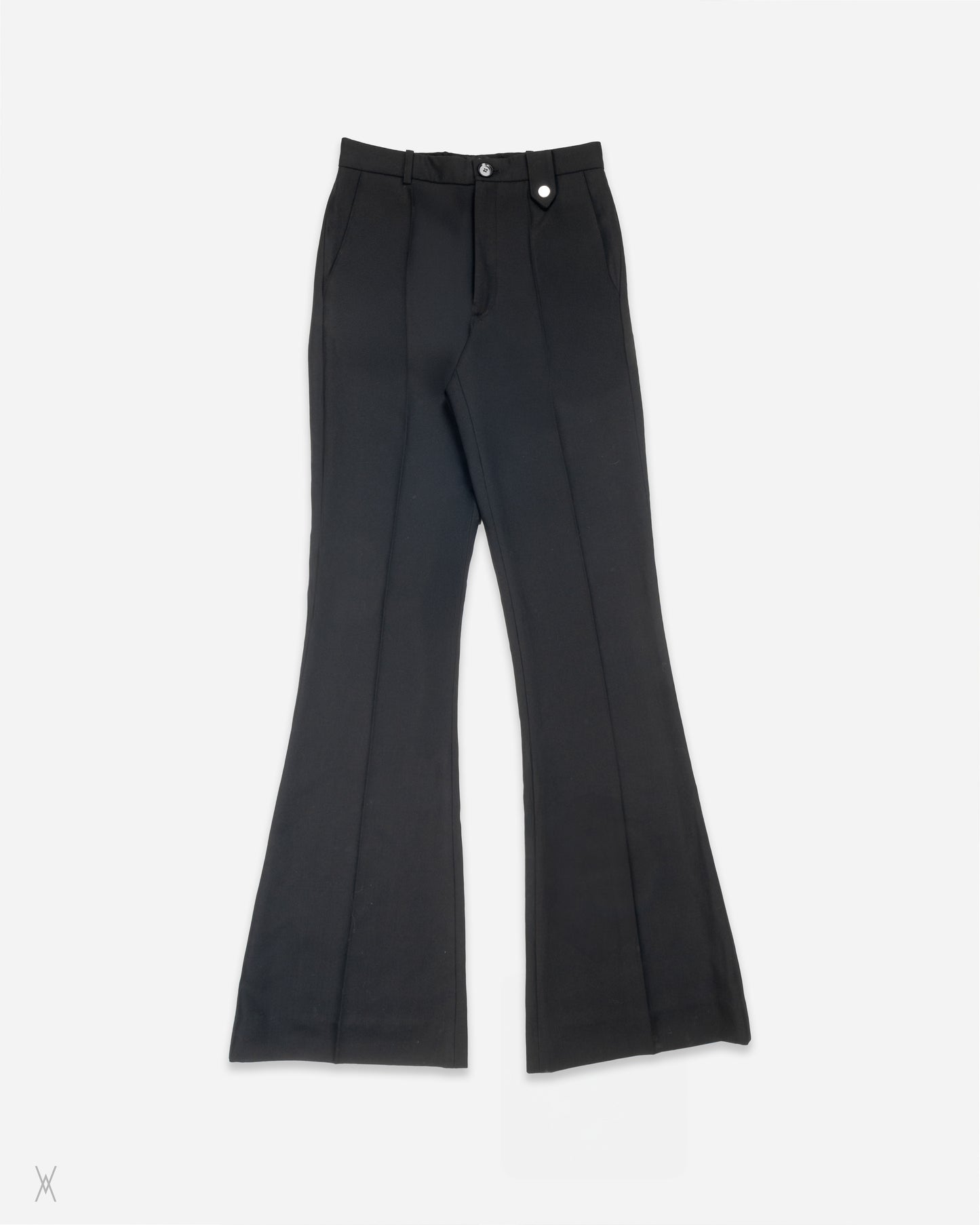 EGONlab. Black Flared Trousers