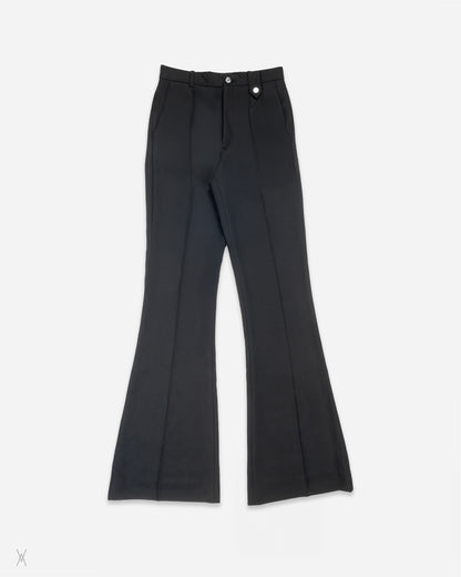 EGONlab. Black Flared Trousers