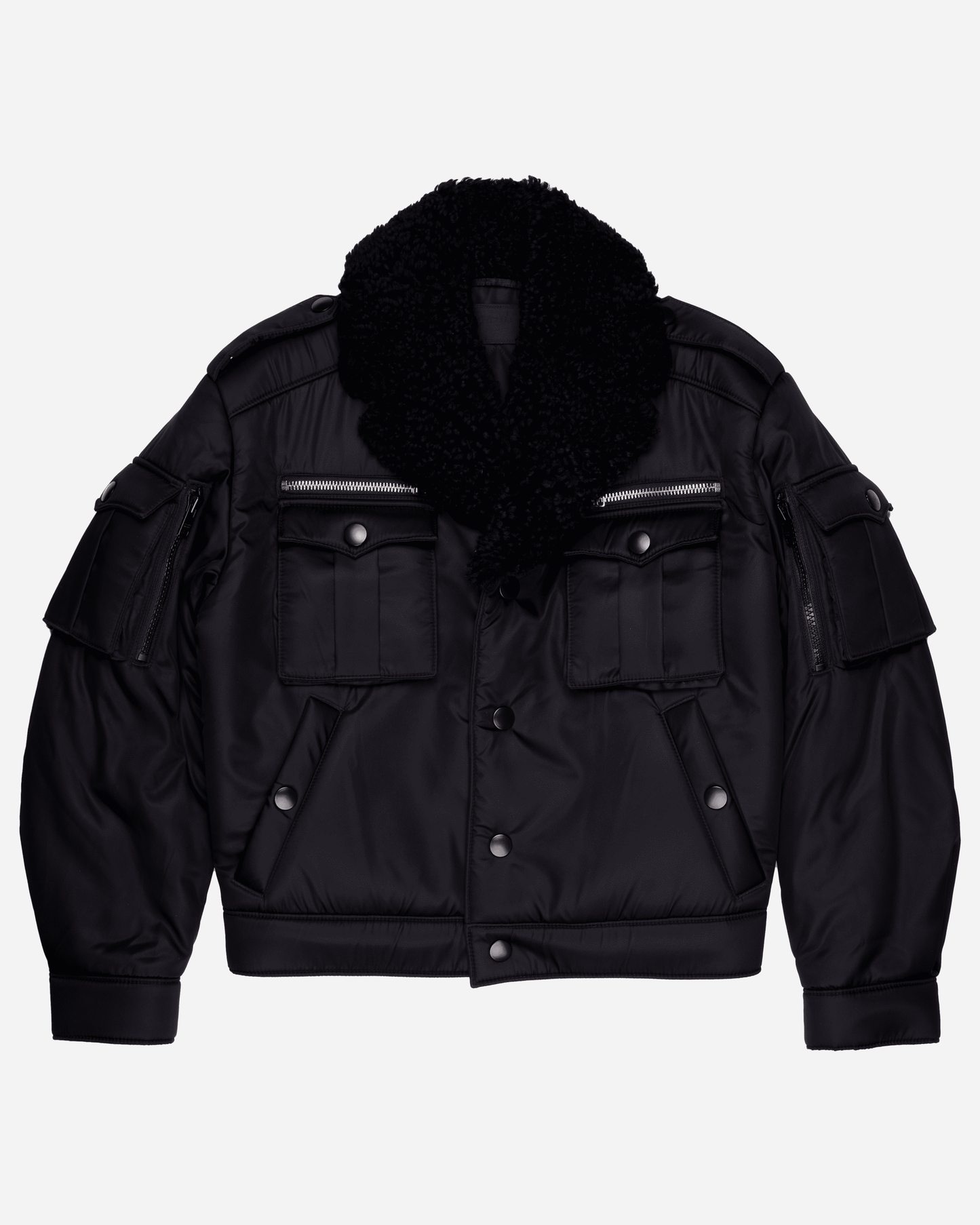 Prada FW19 Runway Shearling Jacket – VORHE Prada FW19 Runway Shearling Jacket – VORHE