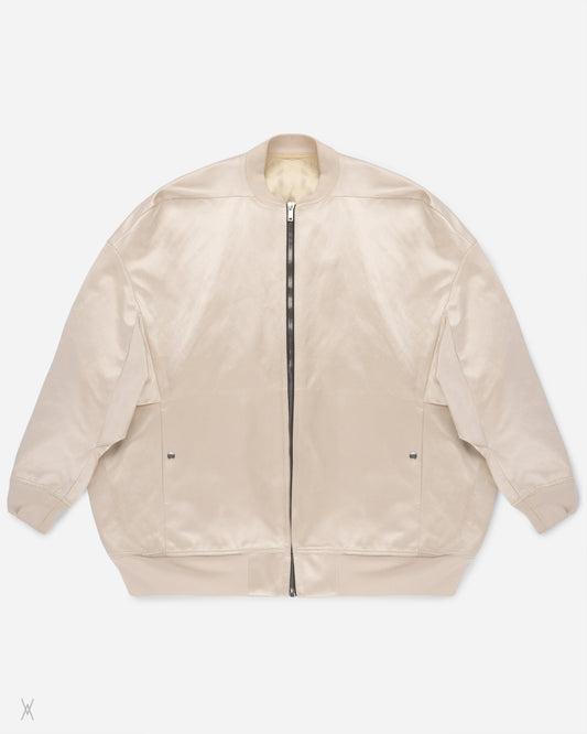 Rick Owens Silk Peter Jumbo Jacket