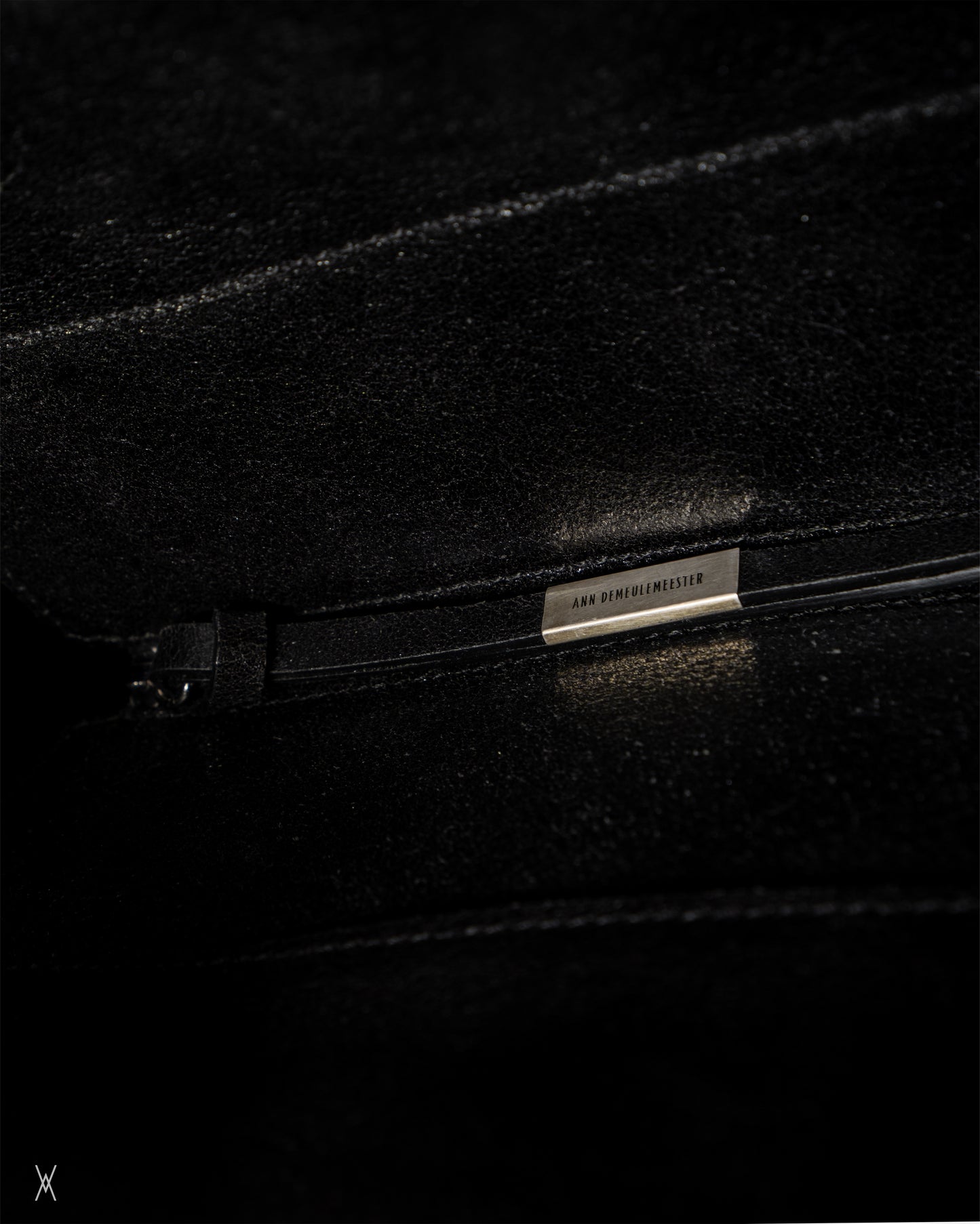 Large leather tote bag