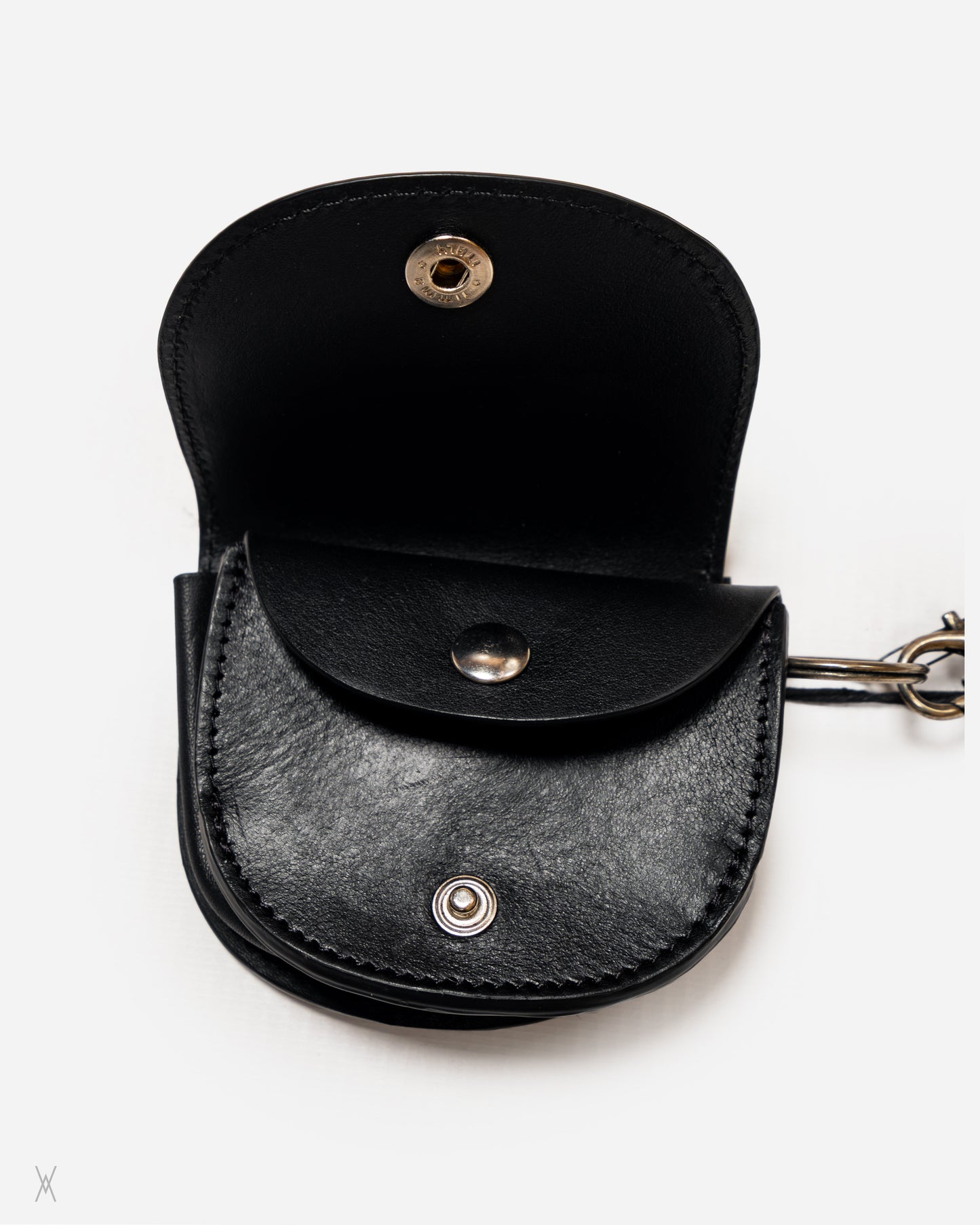 Leather Chain Key Pouch Necklace