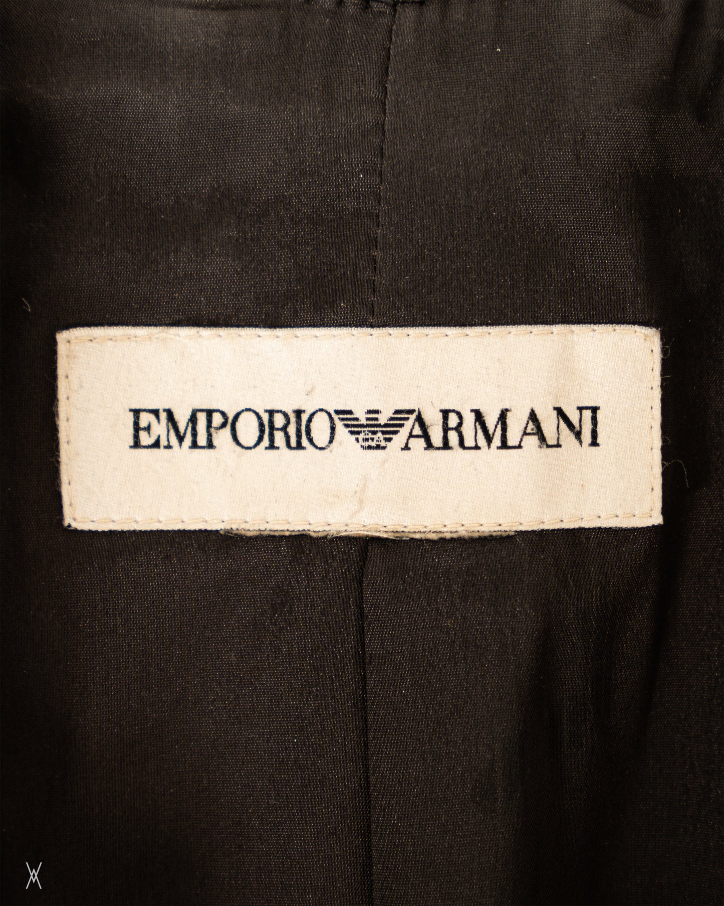Heavily Grained Leather Zip Jacket / (54)