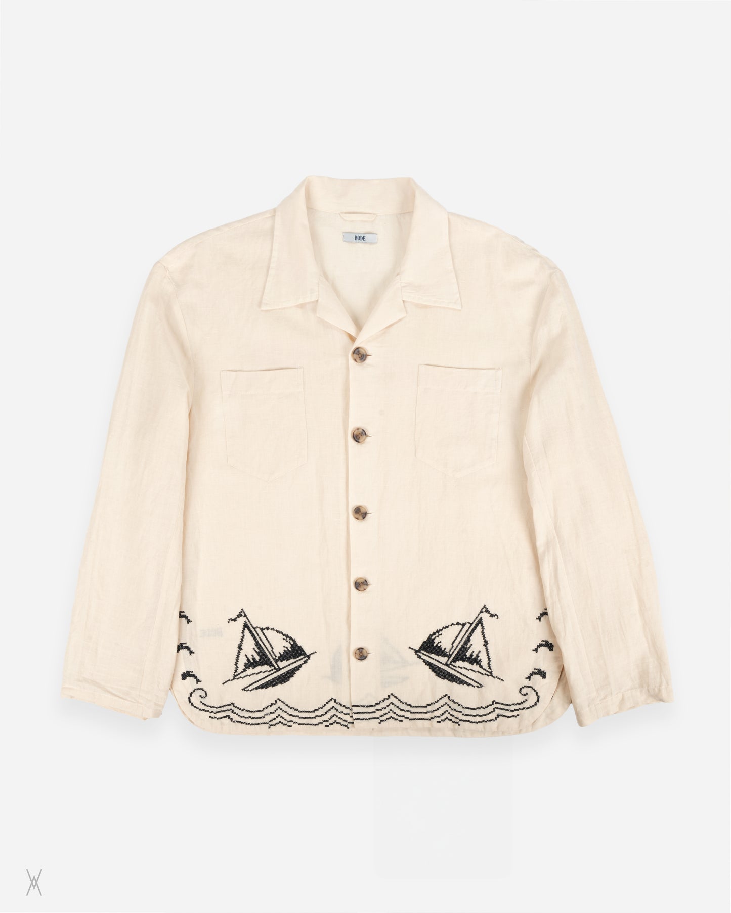 BODE camp-collar shirt