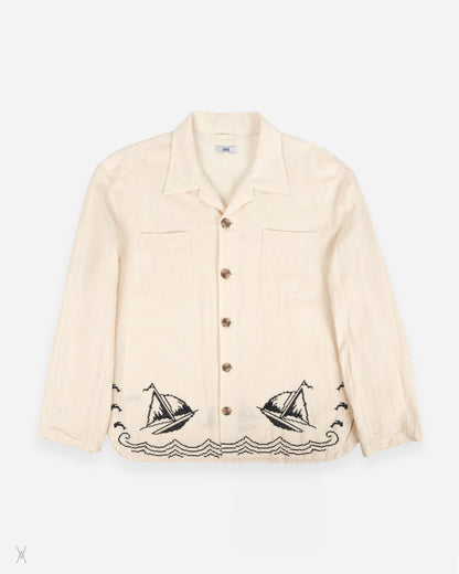 BODE camp-collar shirt