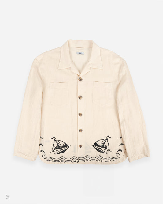 BODE camp-collar shirt