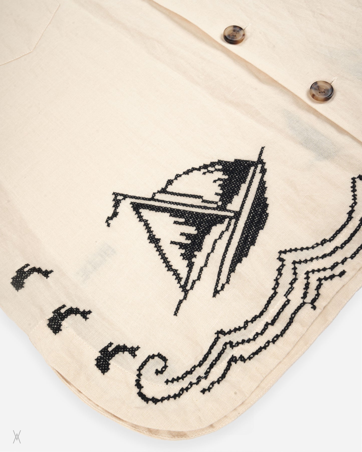 BODE camp-collar shirt