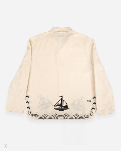 BODE camp-collar shirt