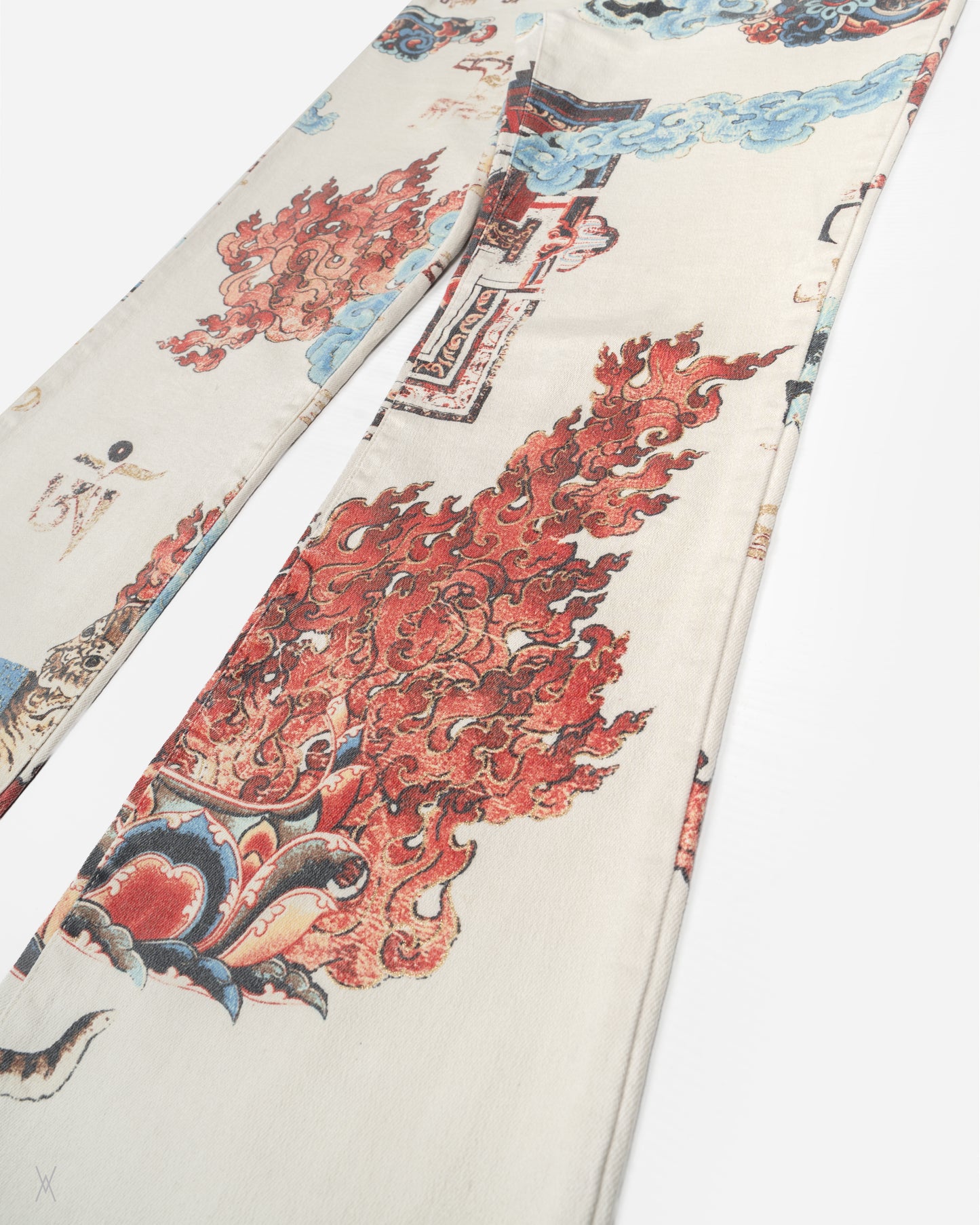 Just Cavalli Allover Print Denim