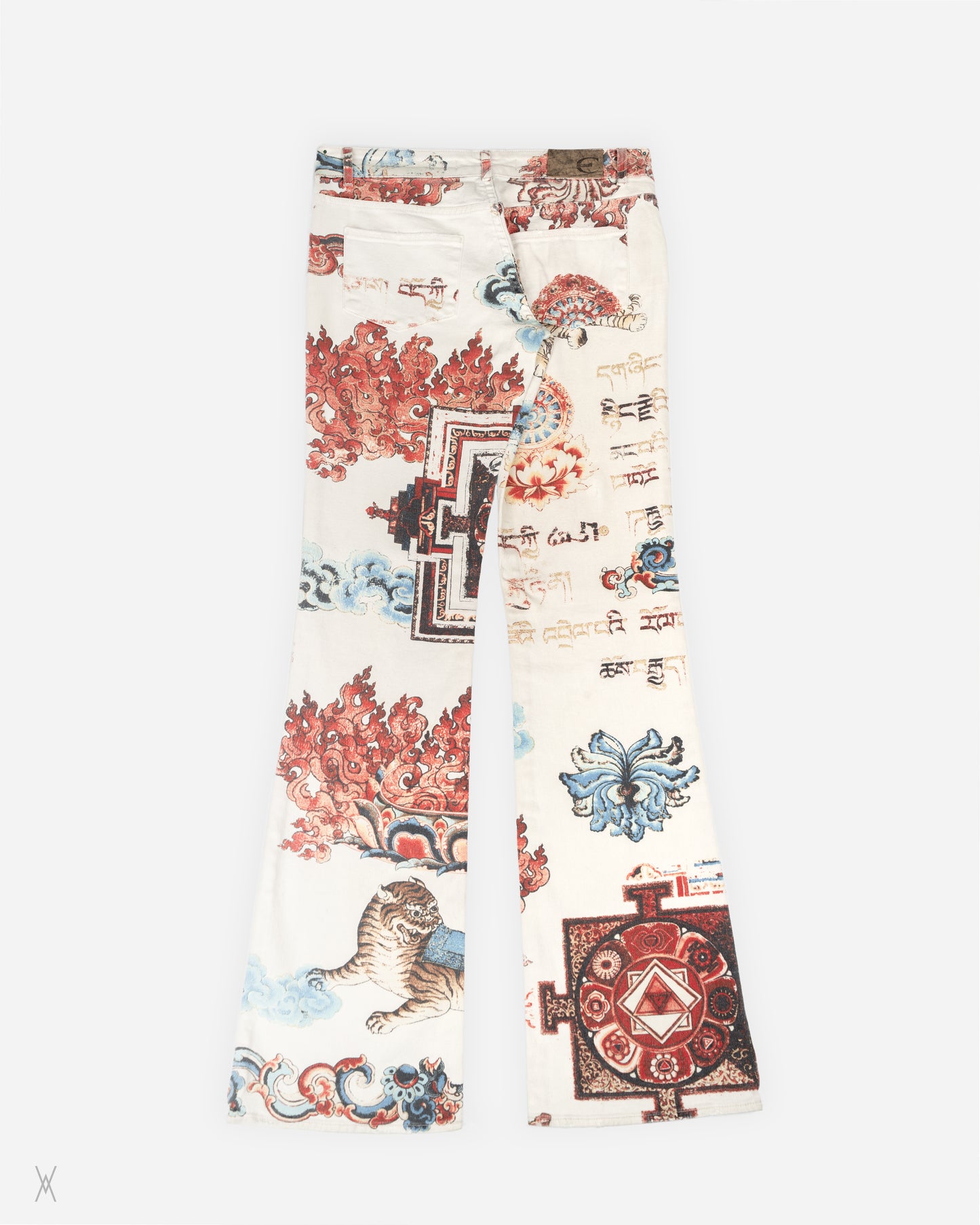 Just Cavalli Allover Print Denim