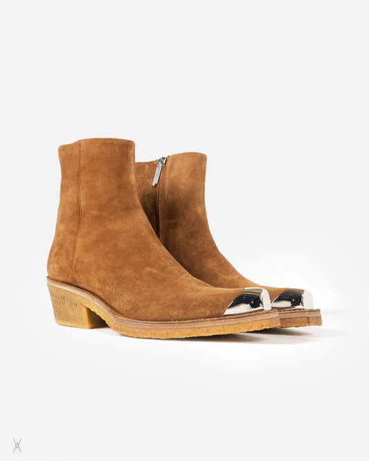 Cal Clute Suede Western Boots / (42)