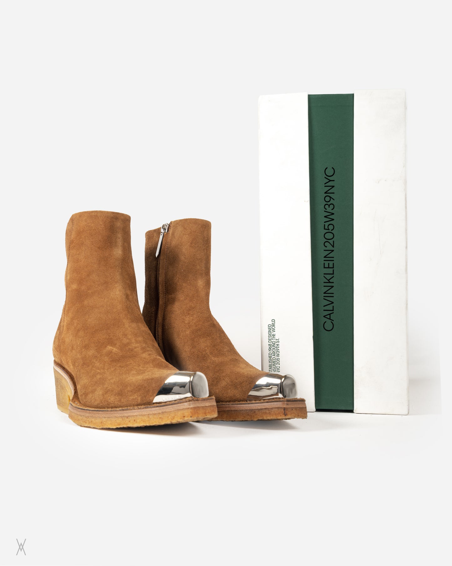 Cal Clute Suede Western Boots / (42)