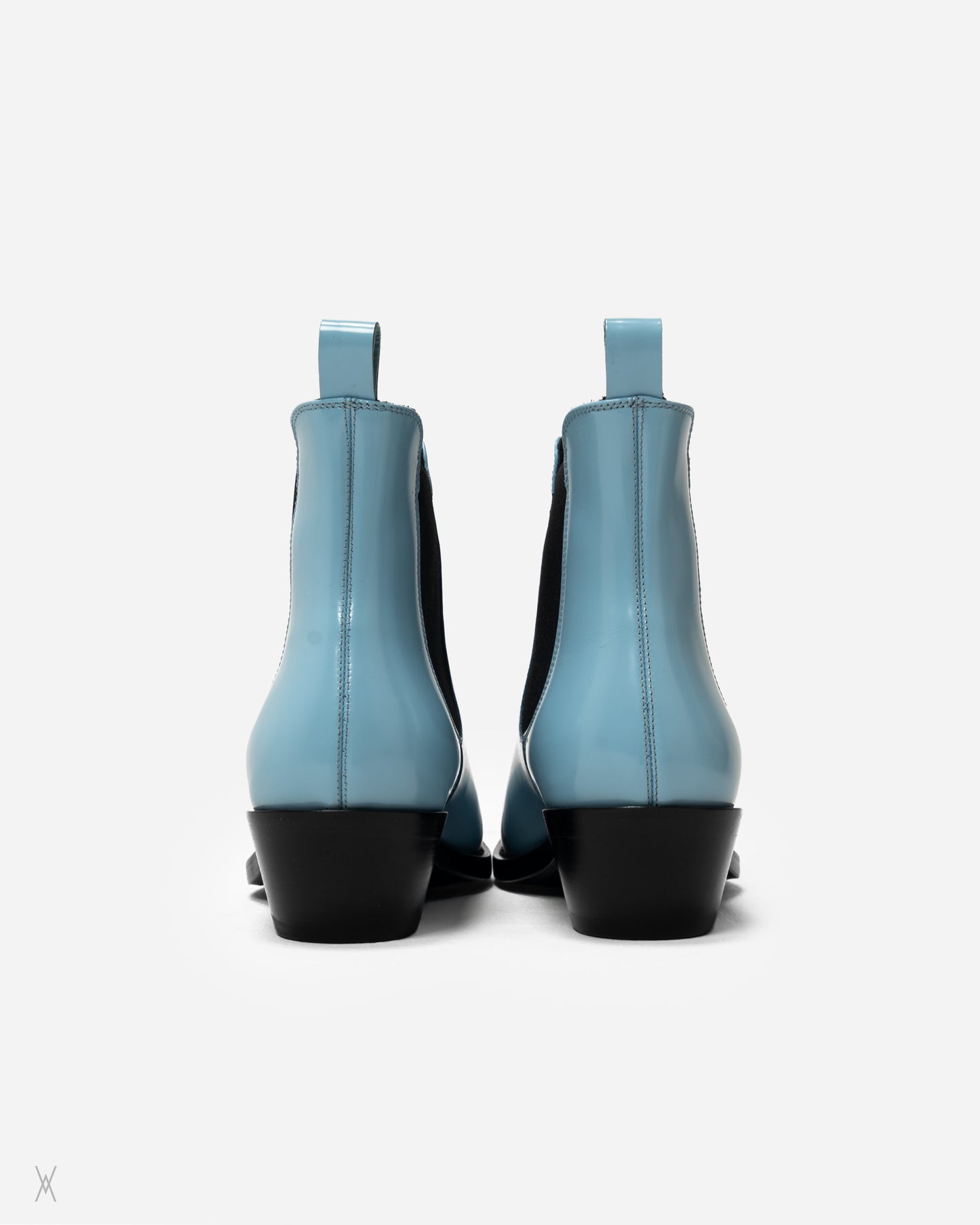 metal toe Chelsea boots