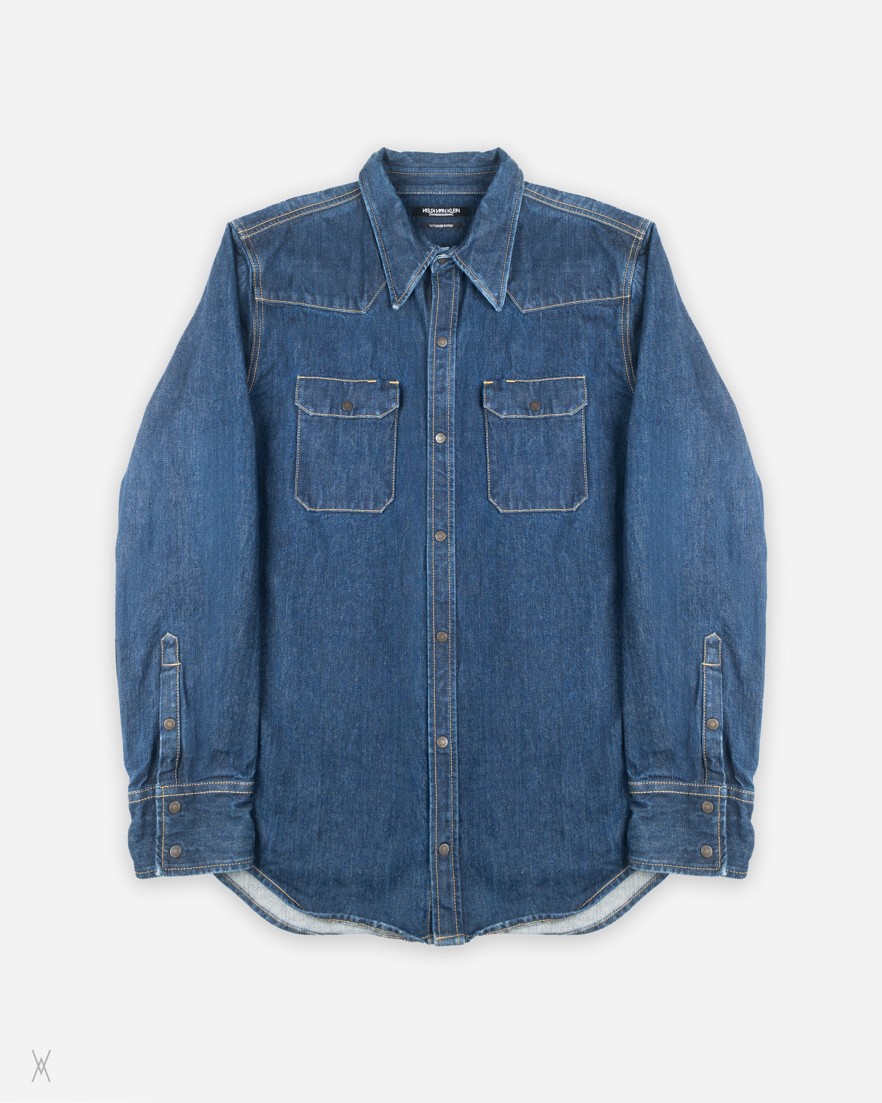 Calvin Klein denim western shirt – VORHE