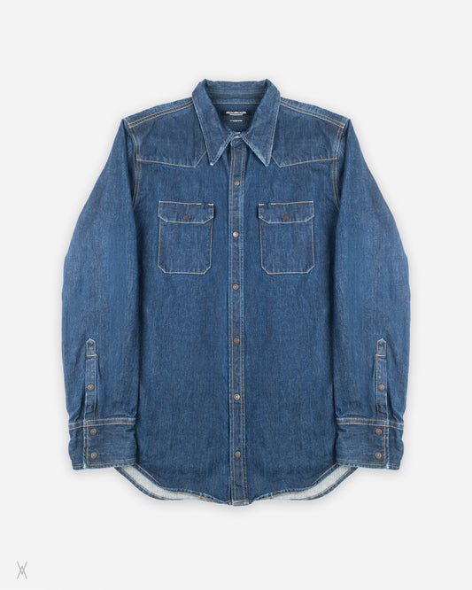 Calvin Klein denim western shirt