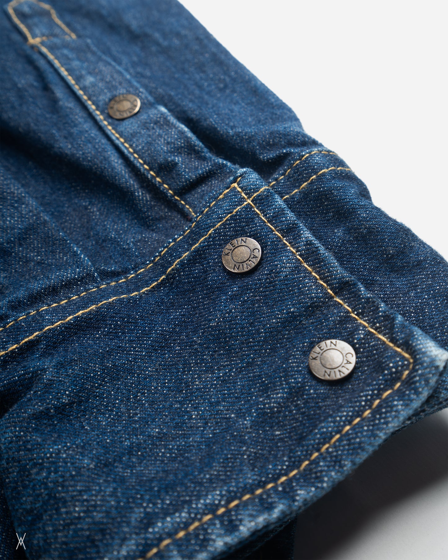 Calvin Klein denim western shirt