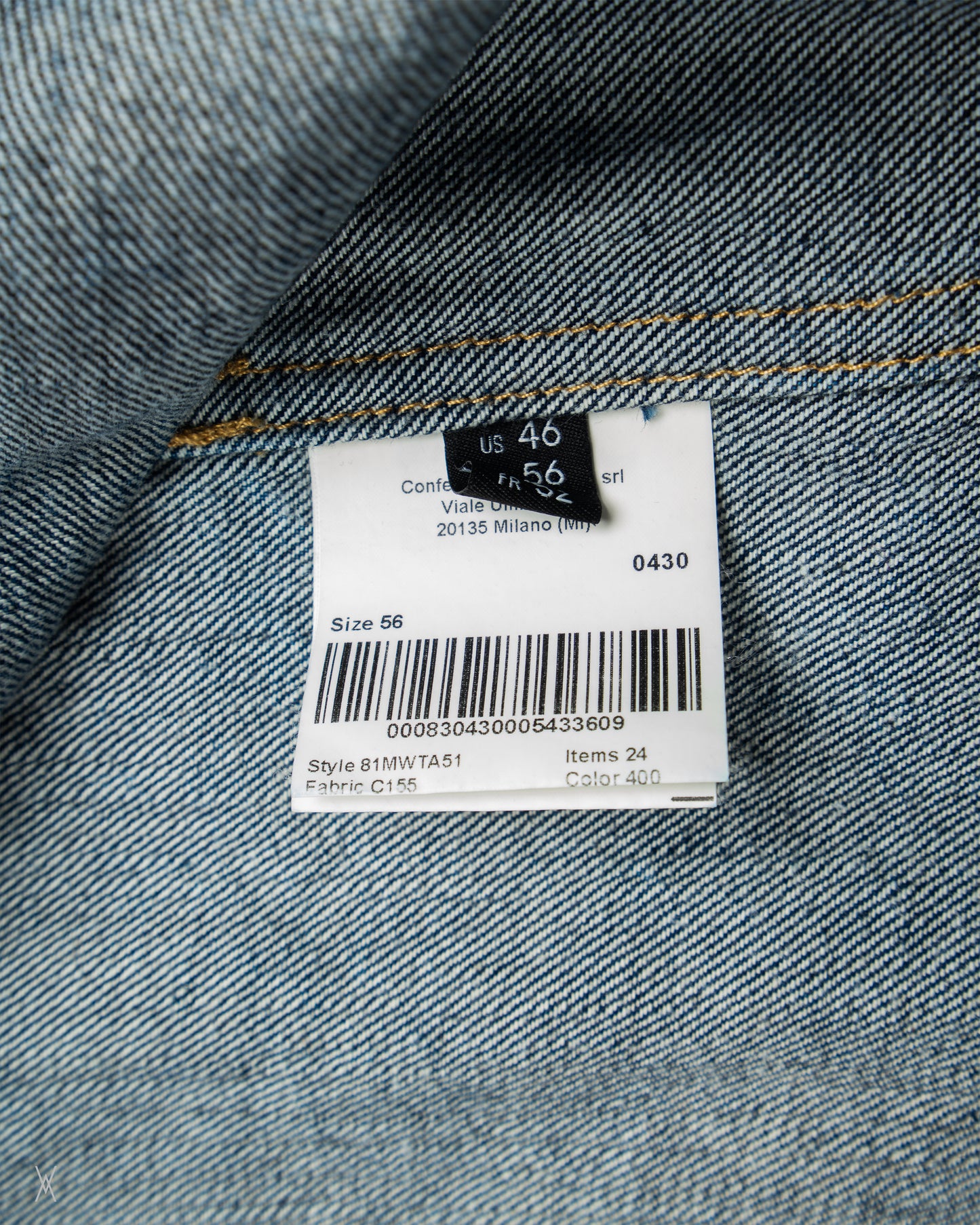 Calvin Klein denim western shirt