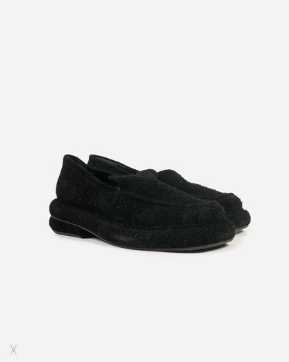 Eckhaus Latta black low-profile loafers