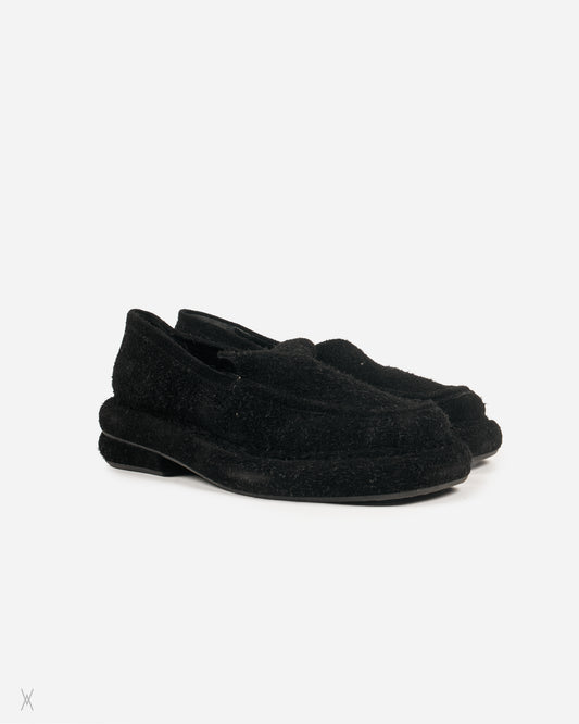Eckhaus Latta black low-profile loafers