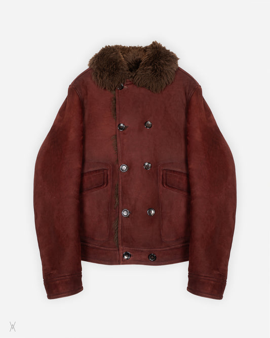 Runway shearling jacket F/W 2013